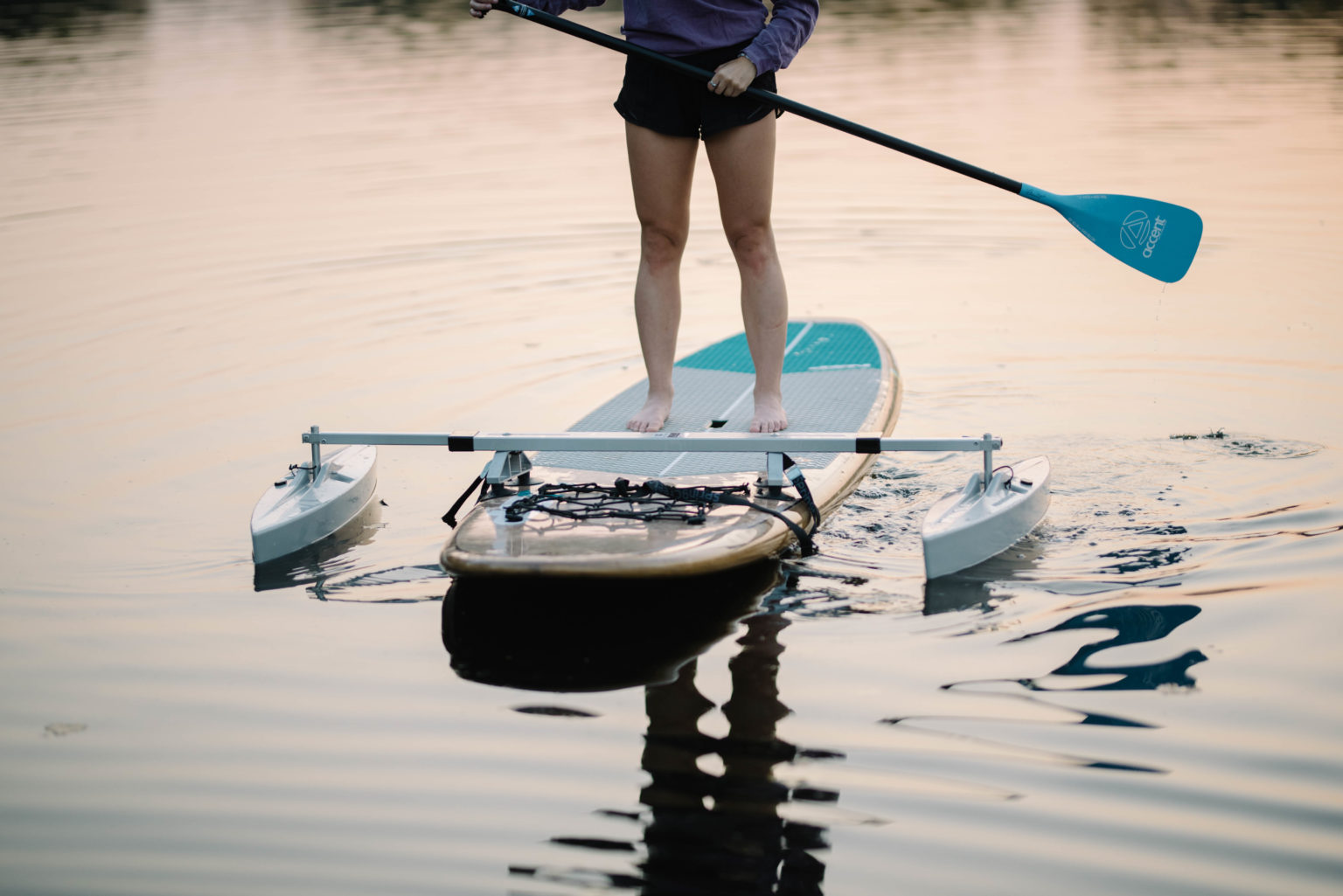 Stand Up Paddle (SUP) Stabilizer Float Package - Spring Creek