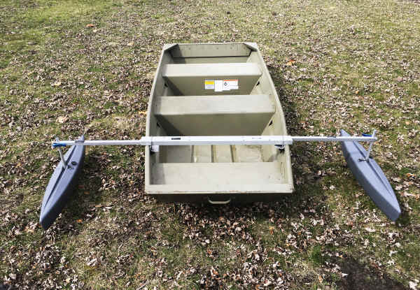 HD Jon Boat Stabilizer Float Package - Spring Creek